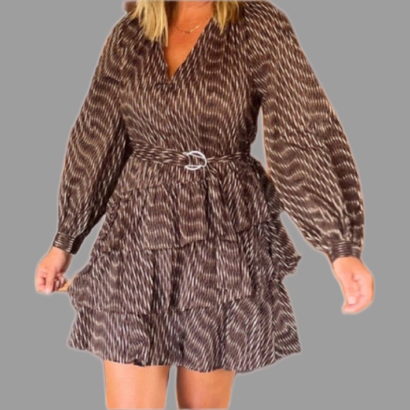 Banana Republic Tier Mini Dress - Picture 2 of 2